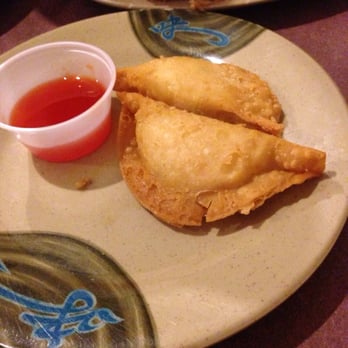 Asian Cafe Express - Fried crab puffs, only $1.85! One is filling! - Chinese Near Me - Mesa, Arizona