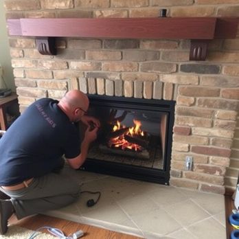 Brogan's Gas Fireplace Repair Virginia Beach - He took off his hat to work lol - Fireplace Services Near Me - Virginia Beach, Virginia Brogan's Gas Fireplace Repair Virginia Beach - He took off his hat to work lol - Fireplace Services Near Me - Virginia Beach, Virginia