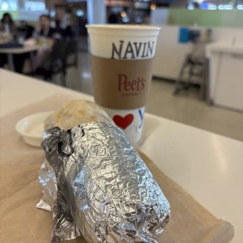Peet's Coffee - Sausage burrito and matcha latte. - Coffee & Tea Near Me - San Francisco, California Peet's Coffee - Sausage burrito and matcha latte. - Coffee & Tea Near Me - San Francisco, California