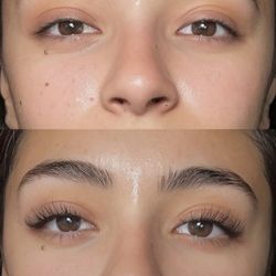 Before and After Amazing Lash lashes