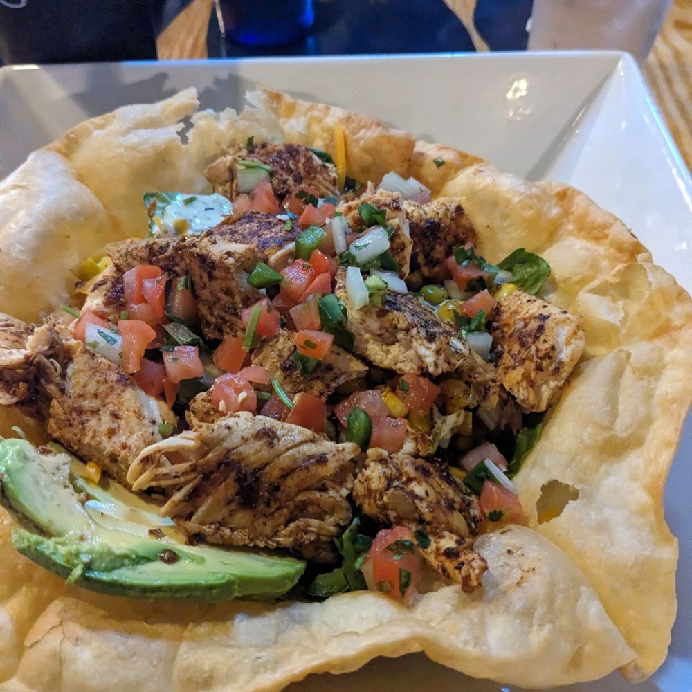 Small Batch - Chicken taco salad - Breweries Near Me - Winston-Salem, North Carolina Small Batch - Chicken taco salad - Breweries Near Me - Winston-Salem, North Carolina