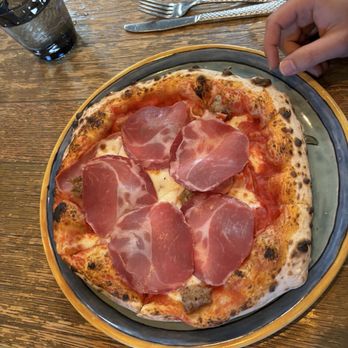 Locanda Amalfi - Pizza Meat Lover - Italian Near Me - Pleasanton, California Locanda Amalfi - Pizza Meat Lover - Italian Near Me - Pleasanton, California