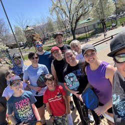 Hogan Park - First pickleball morning of the season!