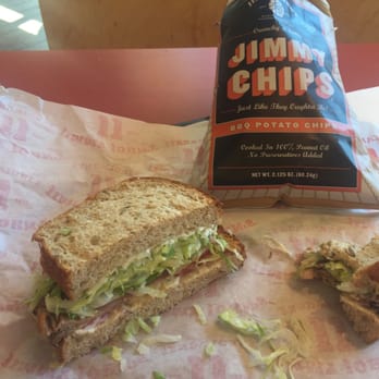 Jimmy John's - Roast beef 8" with wheat is made with the wheat toast, not banquette, taste pretty good - Sandwiches Near Me - Beverly Hills, California Jimmy John's - Roast beef 8" with wheat is made with the wheat toast, not banquette, taste pretty good - Sandwiches Near Me - Beverly Hills, California