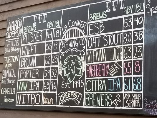 Menu photo 7 La Conner Brewing La Conner, WA Menu photo 7 La Conner Brewing La Conner, WA