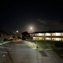 Maemae Elementary School - Big full moon