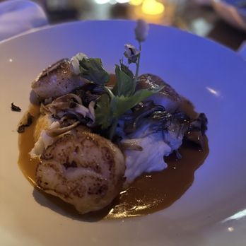 Spaghettini - Scallops and lobster mashed potatoes - Italian Near Me - Seal Beach, California