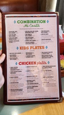 Menu photo 2 Mi Casita Mexican Restrauants Laurel, MS Menu photo 2 Mi Casita Mexican Restrauants Laurel, MS