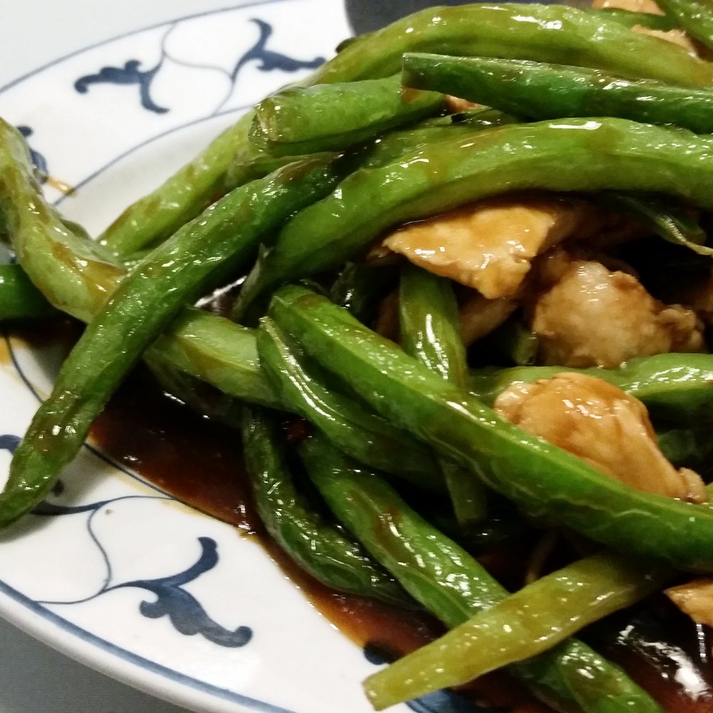 Xing's Panda Palace - Ginger chicken with string beans. - Chinese Near Me - Bellingham, Washington Xing's Panda Palace - Ginger chicken with string beans. - Chinese Near Me - Bellingham, Washington