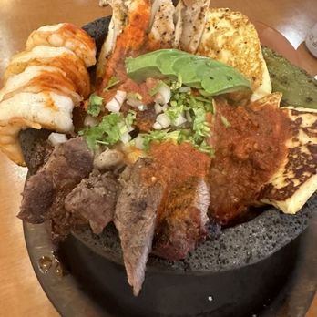 Amealco Mexican Kitchen - Molcajete Cielo, Mar y Tierra - Mexican Near Me - Doraville, Georgia Amealco Mexican Kitchen - Molcajete Cielo, Mar y Tierra - Mexican Near Me - Doraville, Georgia
