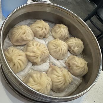Mama Lu Dumpling House - 1 Xiao Long Bao  JUICY PORK DUMPLINGS (10) - Chinese Near Me - Monterey Park, California