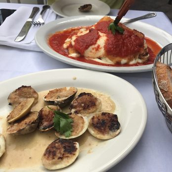 Robke’s - Baked clams & mozz tower - American Near Me - Northport, New York