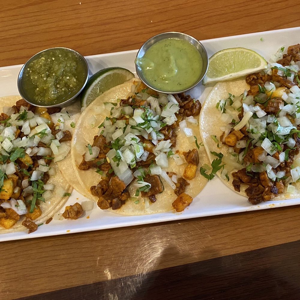 Al Pastor (pork) street tacos Al Pastor (pork) street tacos