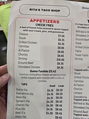 Rita's Taco Shop by null