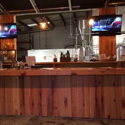 The bar, two tvs