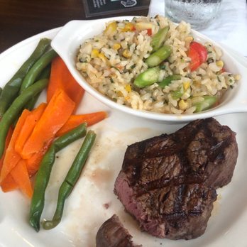 Knight's Downtown Ann Arbor Steakhouse - My steak with vegan risotto - Steakhouses Near Me - Ann Arbor, Michigan Knight's Downtown Ann Arbor Steakhouse - My steak with vegan risotto - Steakhouses Near Me - Ann Arbor, Michigan