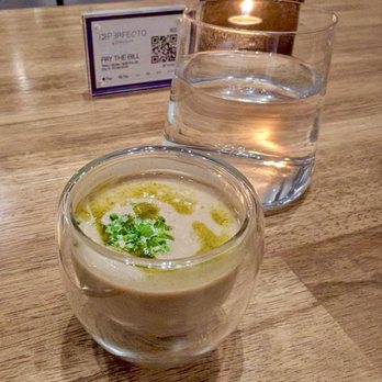 Imperfecto - Complimentary mushroom soup with truffle oil - Cocktail Bars Near Me - Washington, DC, District of Columbia