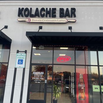 Kolache Bar - the front of the restaurant - Donuts Near Me - Cypress, Texas Kolache Bar - the front of the restaurant - Donuts Near Me - Cypress, Texas
