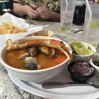 Mariscos Los Arcos - Seven seas soup. - Mexican Near Me - Van Nuys, California