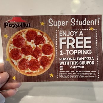 Pizza Hut - Free pizza for the kid :) - Pizza Near Me - Orlando, Florida