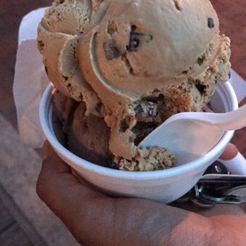 Nutter's Ice Cream - Java chip on top and peanut butter cup on the bottom - Ice Cream & Frozen Yogurt Near Me - Sharpsburg, Maryland