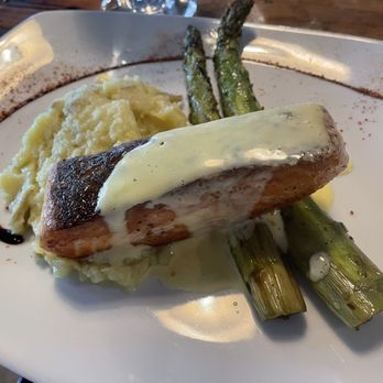 Bistro Mistral - House-smoked Atlantic salmon - French Near Me - Houston, Texas