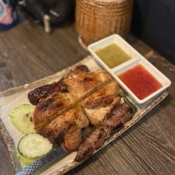 Nok’s Kitchen - BBQ mix combo - Laotian Near Me - Westminster, California Nok’s Kitchen - BBQ mix combo - Laotian Near Me - Westminster, California