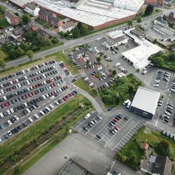 Autohaus Lenz - Autopark Lenz von oben