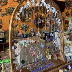 Fern's Garden - Crystal display, this store has wonderful gifts!!