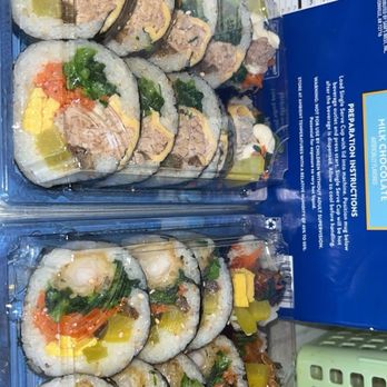 Kimbap Plus - Tuna and shrimp Kimbap!! - Korean Near Me - Honolulu, Hawaii