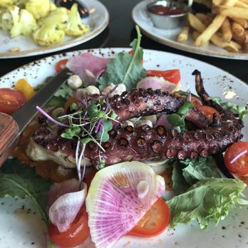 Woodblock - Grilled Pacific Octopus - Cocktail Bars Near Me - Redmond, Washington