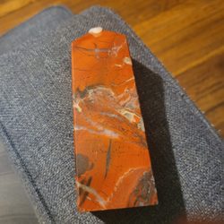 A Universal Love A Spiritual Upkeep - Red jasper tower heavy