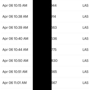 Laguna Pool & Spa - Repeated calls with only 1 callback!  And these are just from my cell..also called from house line - Landscaping Near Me - Las Vegas, Nevada