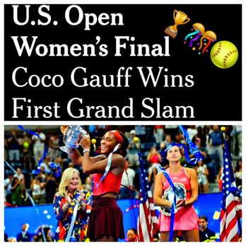 Arthur Ashe Stadium - Coco Gauff, USA wins First Grand Slam at 19 years old! - 9/9/2023 - Stadiums & Arenas Near Me - Corona, New York Arthur Ashe Stadium - Coco Gauff, USA wins First Grand Slam at 19 years old! - 9/9/2023 - Stadiums & Arenas Near Me - Corona, New York