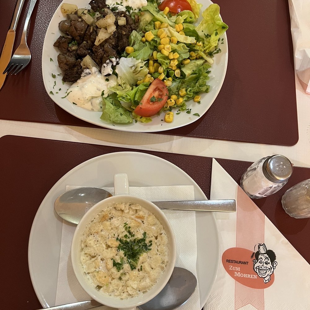Zum Mohren - Chicken liver salad and garlic soup - Italian Near Me - Salzburg, 5 Zum Mohren - Chicken liver salad and garlic soup - Italian Near Me - Salzburg, 5