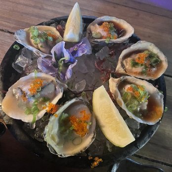 Kaiyo Rooftop - Kusshi oysters - Peruvian Near Me - San Francisco, California Kaiyo Rooftop - Kusshi oysters - Peruvian Near Me - San Francisco, California