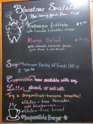 Menu photo 5 Bluestone Coffee Co Montclair, NJ
