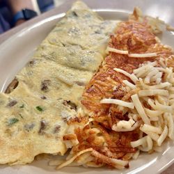 Parkway House Family Restaurant - Philly Steak Omelette