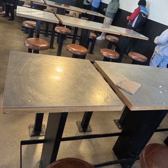 Chipotle Mexican Grill - None of the tables were clean/wiped down - Fast Food Near Me - Antioch, Tennessee Chipotle Mexican Grill - None of the tables were clean/wiped down - Fast Food Near Me - Antioch, Tennessee