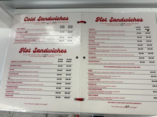 Menu photo 6 Frankie’s Italian Deli Riverview Fl, FL