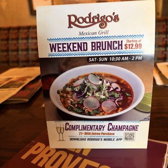 Rodrigo's Mexican Grill - Weekend Brunch Soecial - Mexican Near Me - Huntington Beach, California Rodrigo's Mexican Grill - Weekend Brunch Soecial - Mexican Near Me - Huntington Beach, California