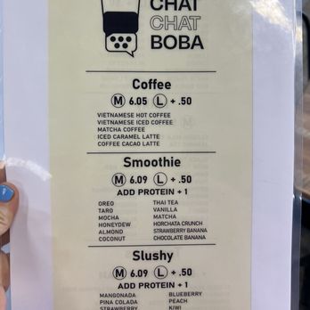 Bismarck - Boba drink menu - Desserts Near Me - St George, Utah