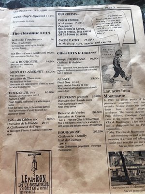 Menu photo 1 La Fourmi Ailée Paris, 75 Menu photo 1 La Fourmi Ailée Paris, 75