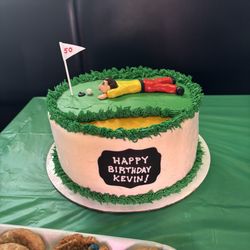 Suvee Sweets Cakerie - 50th Birthday Cake - Red Velvet