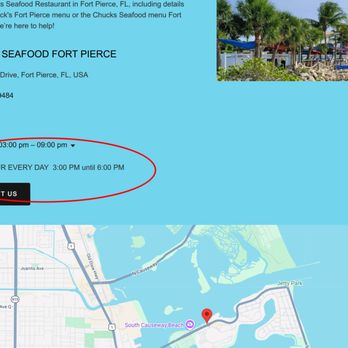Chuck's Seafood Restaurant - Seafood Near Me - Fort Pierce, Florida