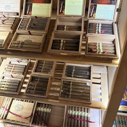 Humidor is well stocked
