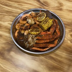Craving Crab - come B mix sauce ！spicy level ：medium！
