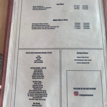 Big Pink - Menu - Pizza Near Me - Miami Beach, Florida Big Pink - Menu - Pizza Near Me - Miami Beach, Florida