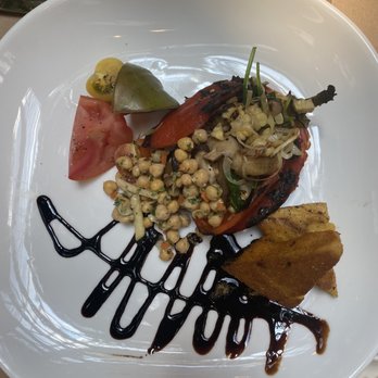 La Plazuela - Vegetable plate no flavor only balsamic vinegar - New American Near Me - Santa Fe, New Mexico