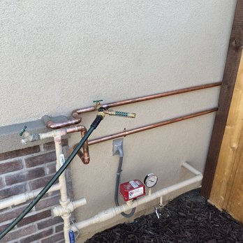AAA Water Systems - Copper pipe with soft and hard water outlets. - Water Purification Services Near Me - Concord, California